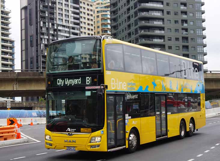 Sydney Buses MAN ND323F Gemilang Eco doubledecker B-Line 2864
